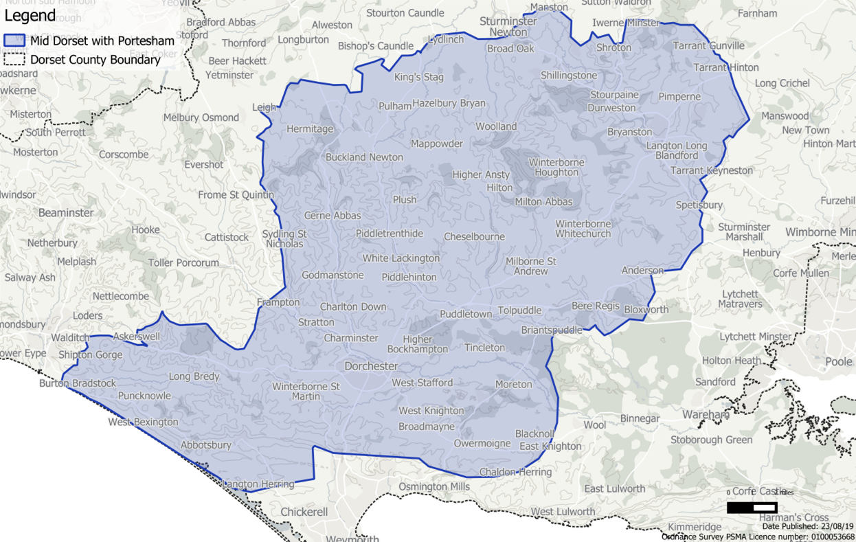 PCN boundary map