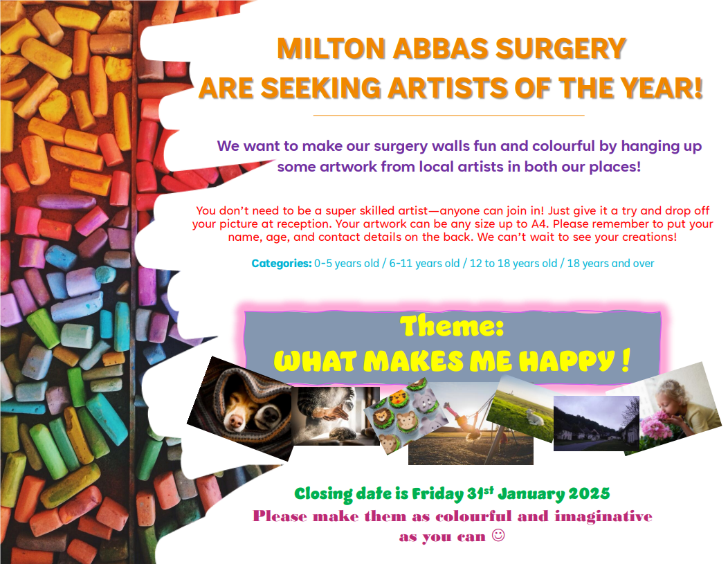 Milton Abbot Surgery Art Poster